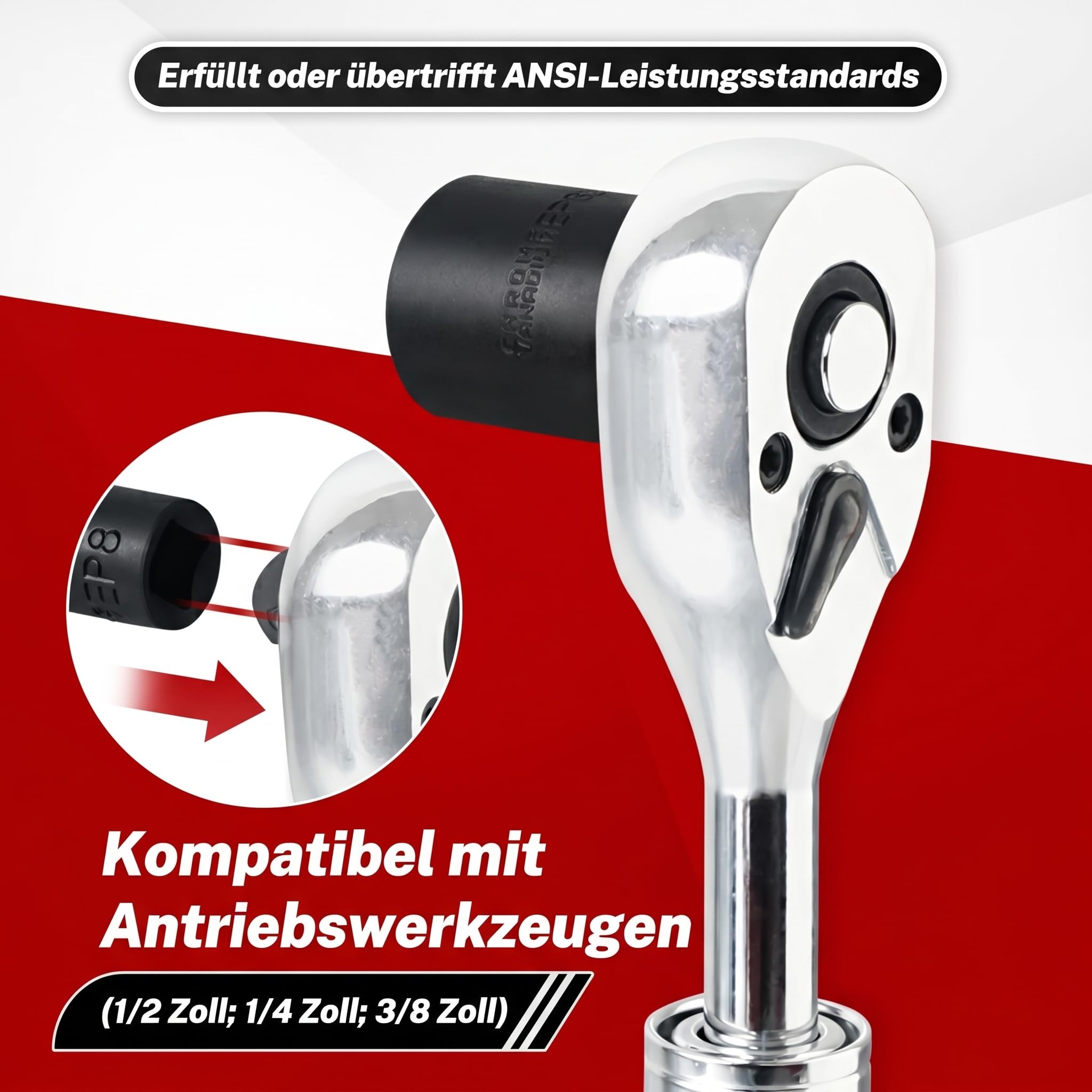 BILITOOLS Außen Torx Plus Stecknuss Satz, 19-tlg EP4-EP32 mit EP8.8