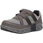 Propet Men's Matthew Strap Sneaker, Grey, 9.5 3E US