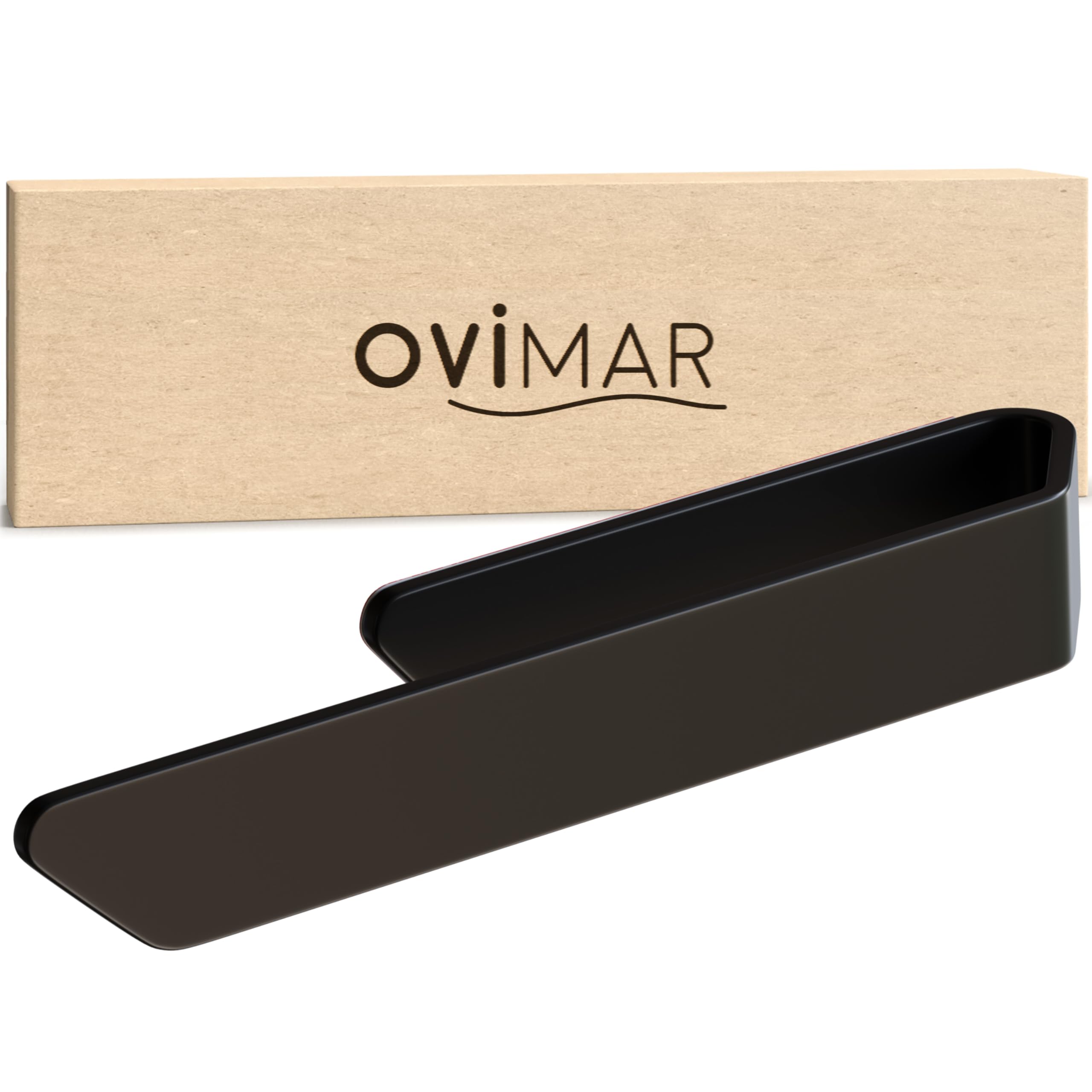 Set Toilette 3 In 1 Tysnes Nero Ovimar | Portaspazzola, Portarotolo E Porta Smartphone - Foto 7