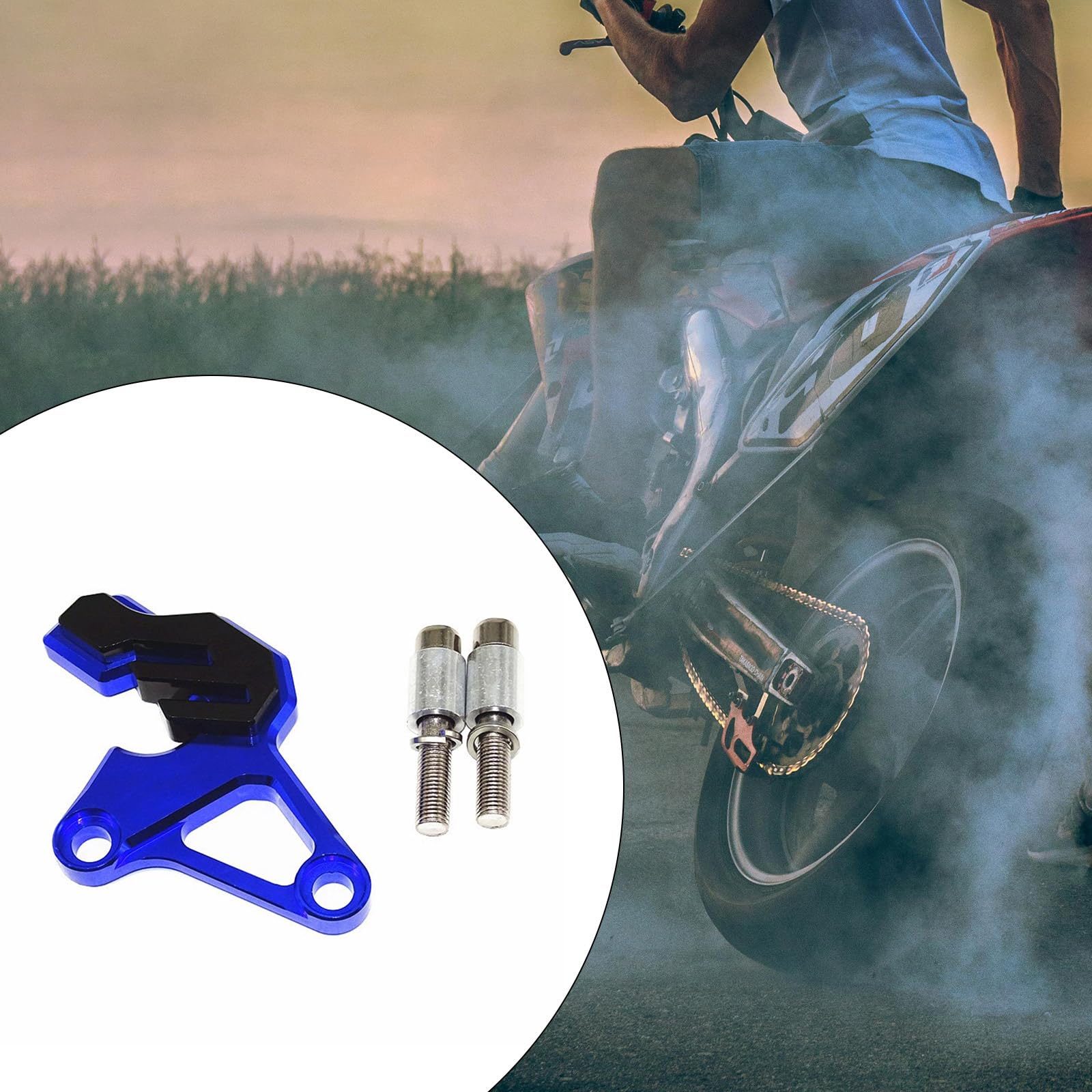 Copri Pinza Freno Con Viti E Lavatrici Alluminio Parafreno Copertura Accessori Moto