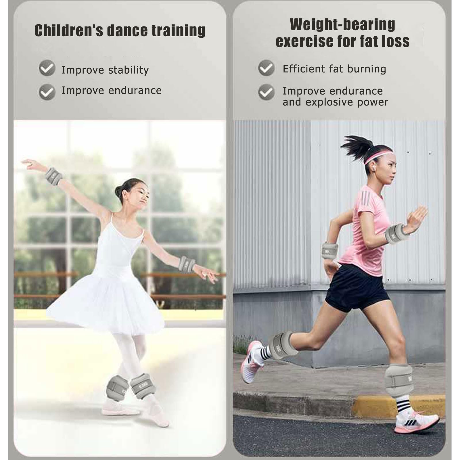 Manchettes Lestées, Poids Pour Jambes Et Bras, Poids De Cheville