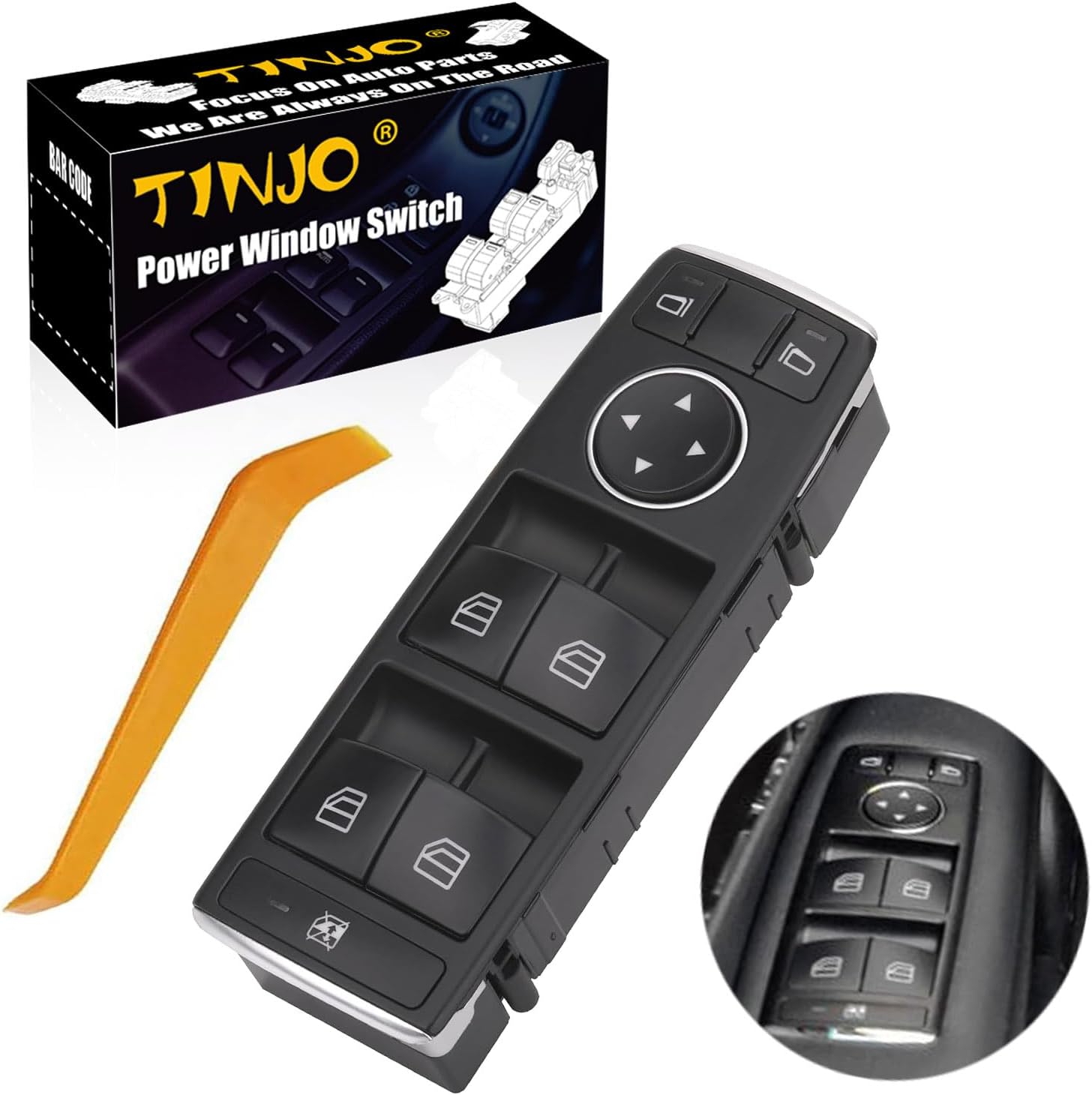 Front Left Power Control Window Switch Compatible with 2008