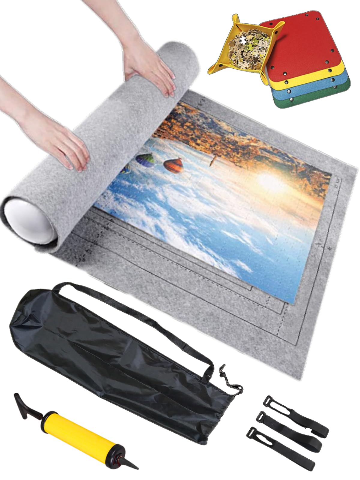 Ravensburger ジグソーパズル ロール 収納 Amazon.co.jp: ジグソーパズル 組立・持ち運び用パズルロール