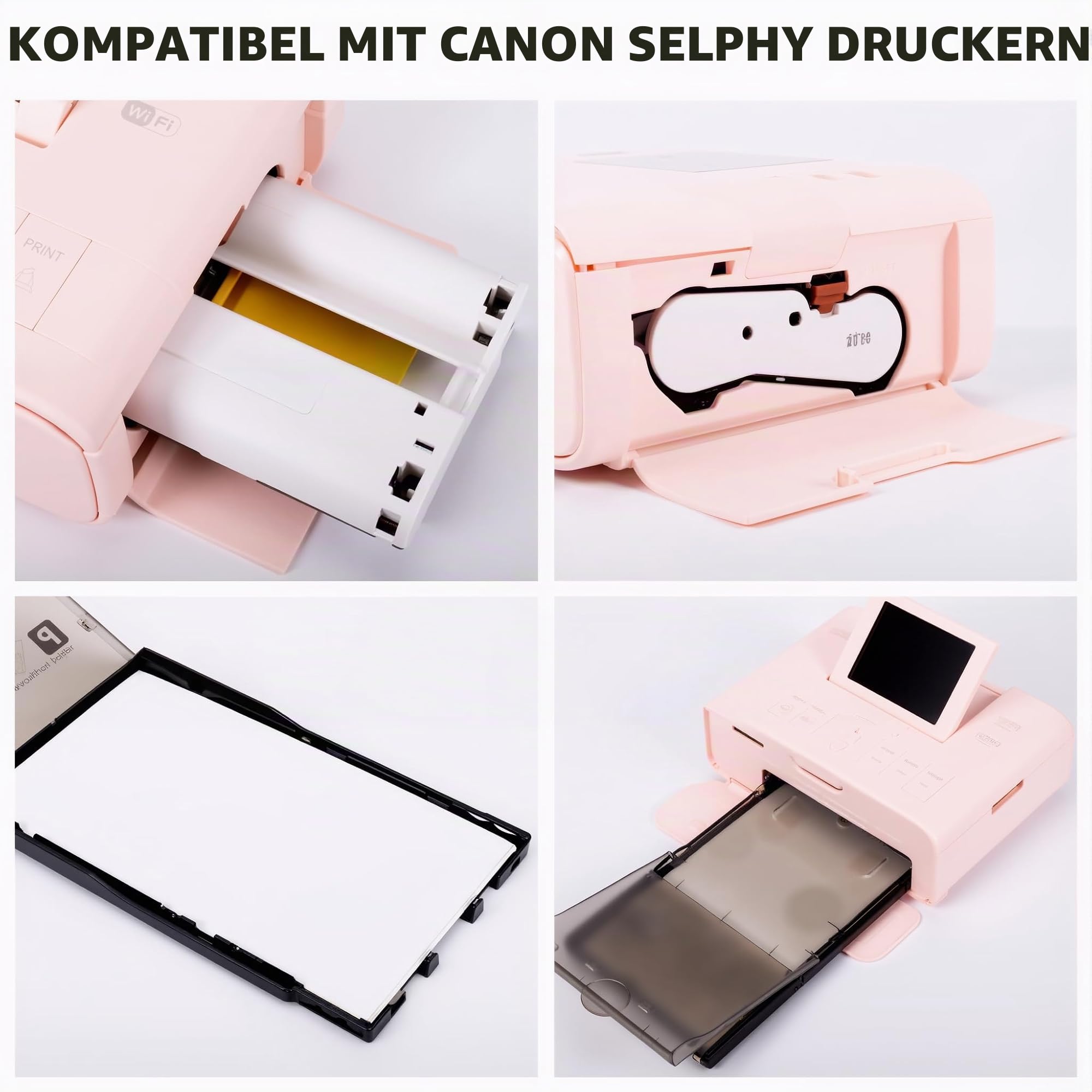 Ersatz für Canon Selphy CP1500 Fotopapier Papier und Patrone 6 x 4 Zoll