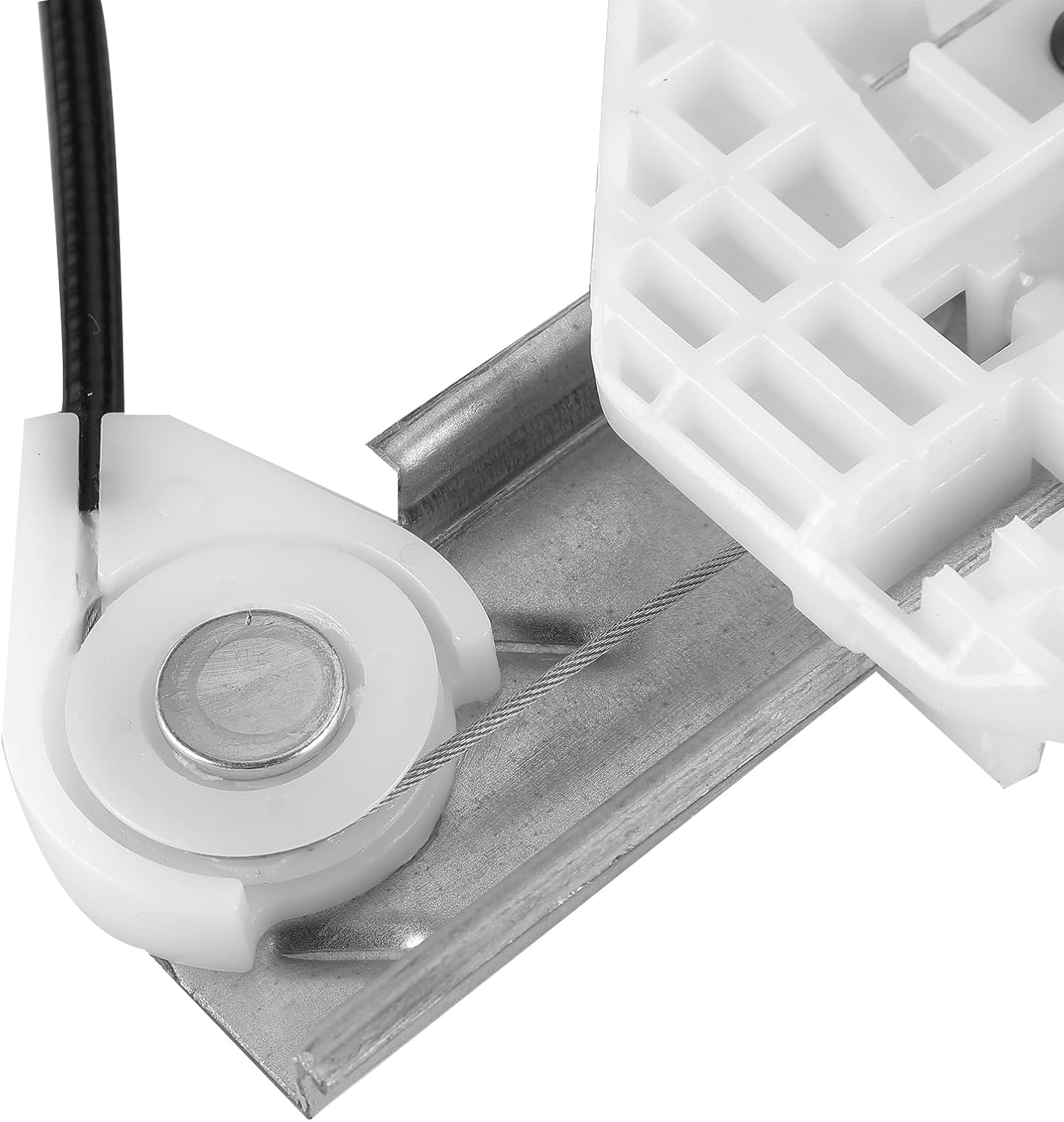 A-Premium Manual Window Regulator Compatible with Hyundai Accent 2000 2001 2002 2003 2004 2005, Hatchback, Front Right Passenger Side, Replace# 8240225200