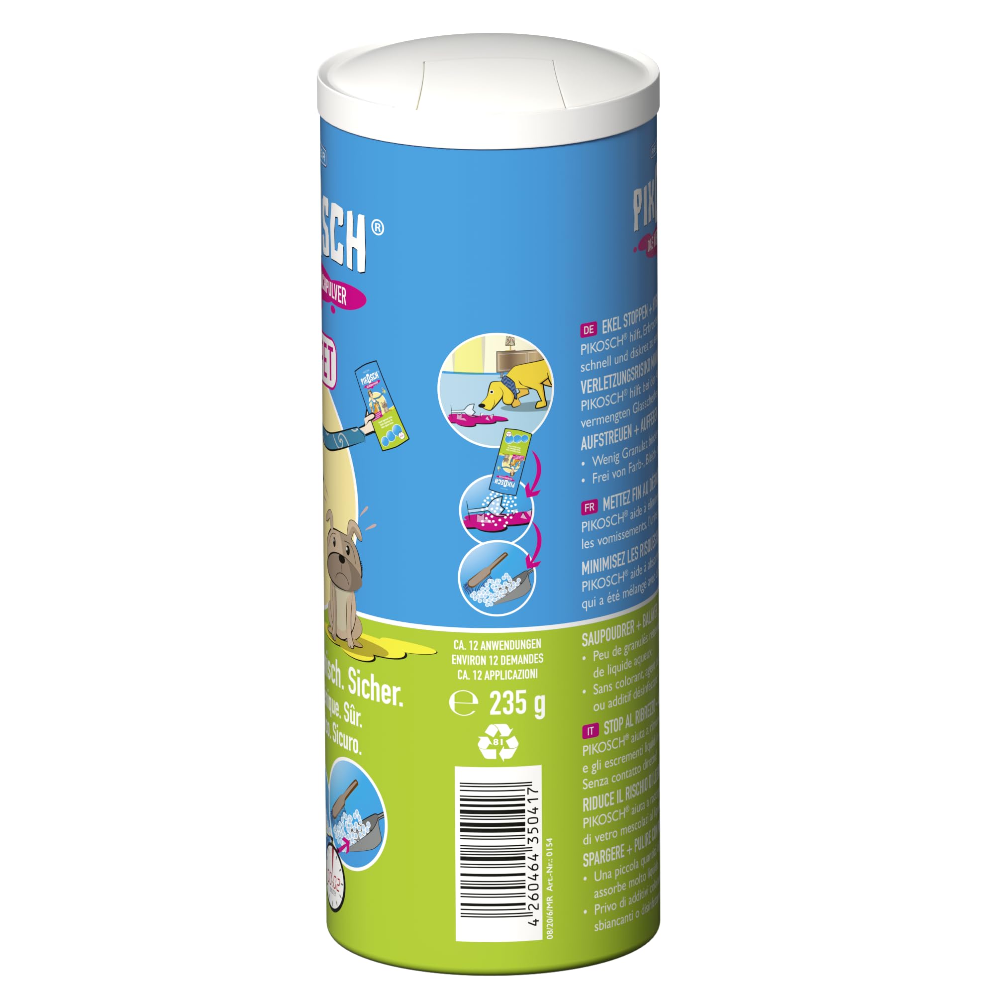 Pet nettoyant spécial - absorbeur de liquide - poudre de vomi pour élimination urine excréments animal