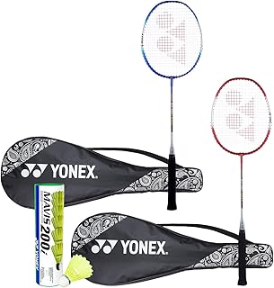 Yonex ZR 100L M200I Aluminum Strung Badminton Racquet (Blue) with Full Cover Price In India