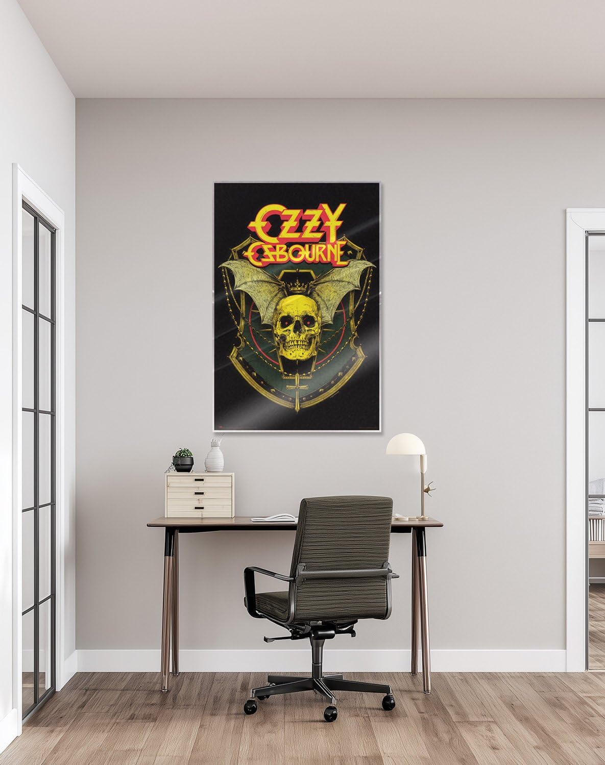 Poster Toile Ozzy Osbourne - Déco Murale Musicale 30 X 45 Cm (sans Cadre) - 9
