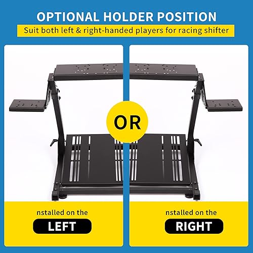 Miniatura 6 de Guil Vim Racing Wheel Stand Steering Wheel Stand Shifter Mount Adjustable Racing Stand for Logitech G29 G920 G27 G25 G923 Supporting Thrustmaster