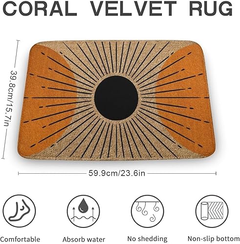 Miniatura 3 de Tapete moderno de mediados de siglo, moderno de mediados de siglo, moderno de mediados de siglo, regalo de boda, regalo de inauguración de la casa,