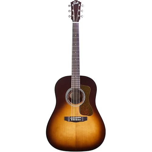 Guild Guitars DS-240 Slope Shoulder Acoustic Guitar, Vintage Sunburst, Solid Top, Westerly: Memoir Collection