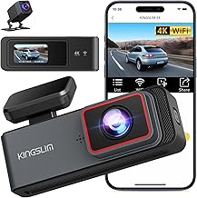 Kingslim Dual Dash Cam with Night Vision
