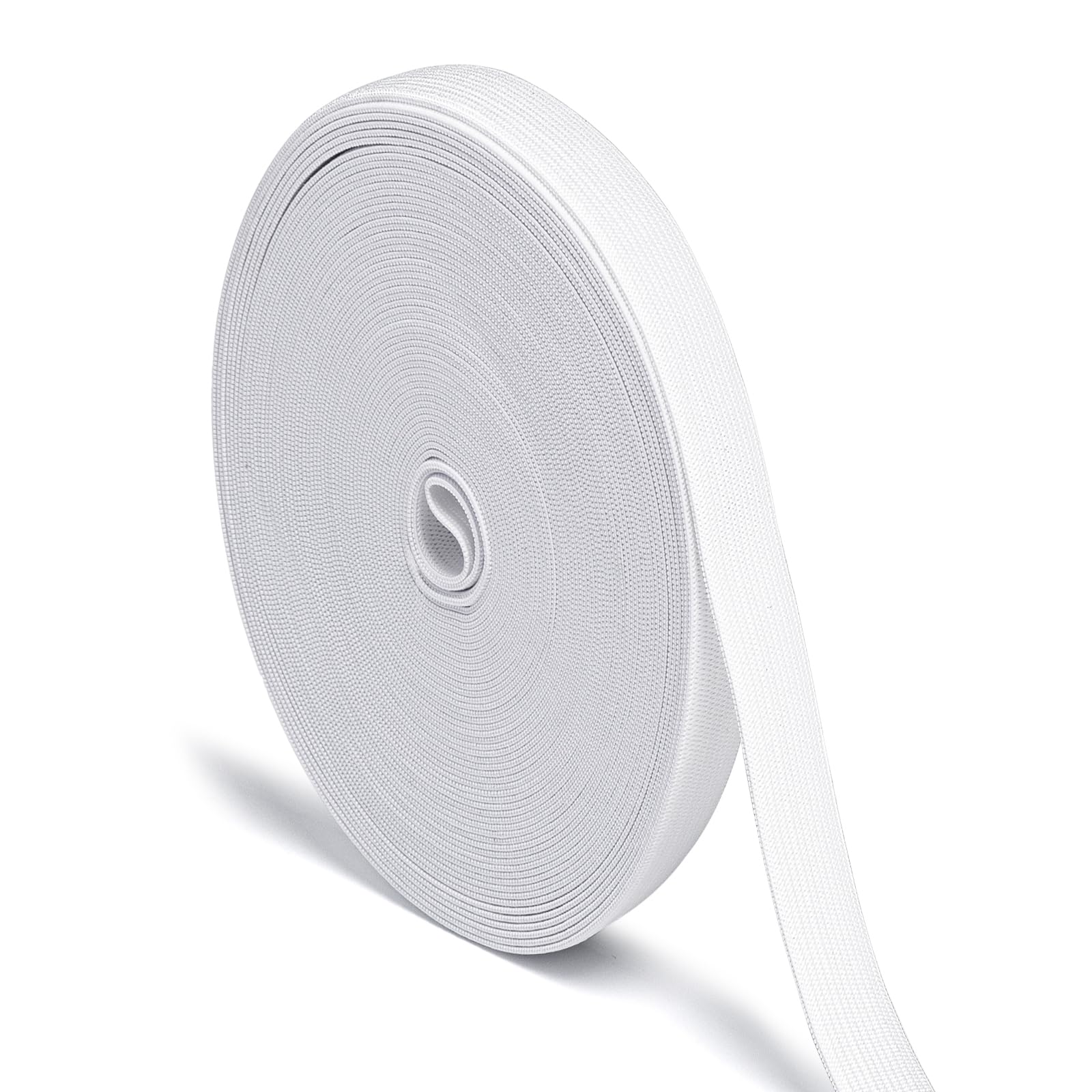 Airisoer Elastic Bands for Sewing 5/8 Inch x 12 Yards, White