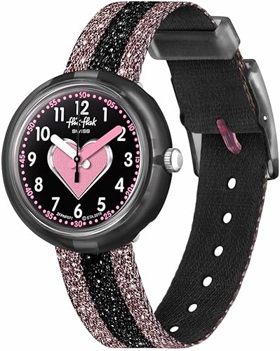 Flik Flak Reloj Niño Unisex Biosourced Cuarzo Impermeable Cuoricino