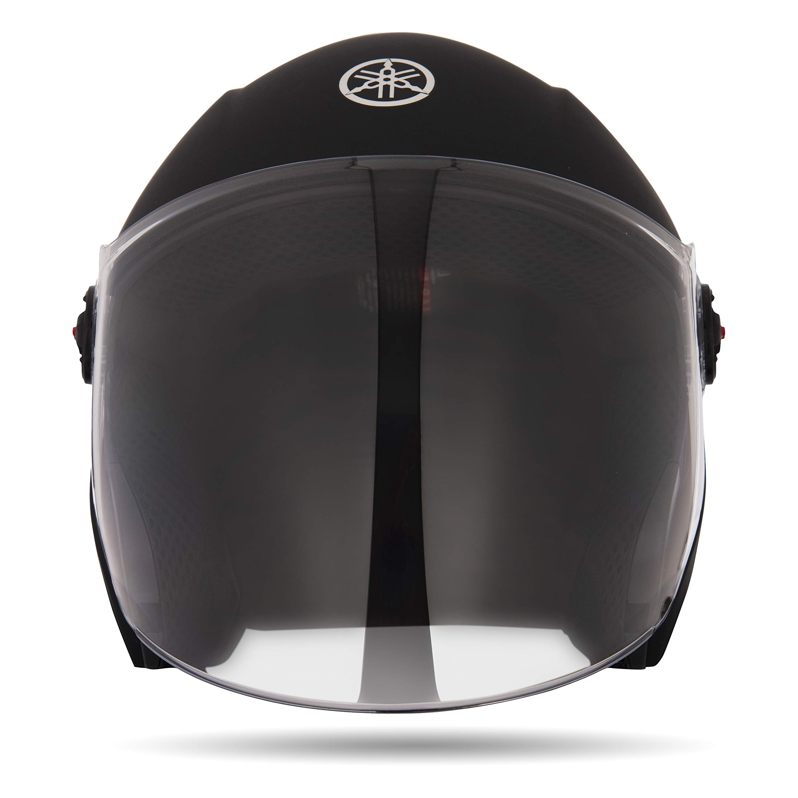Yamaha YR6 Half Face Helmet (Matt Black, Size XL) Y6AYR6MBXL16-picture-38