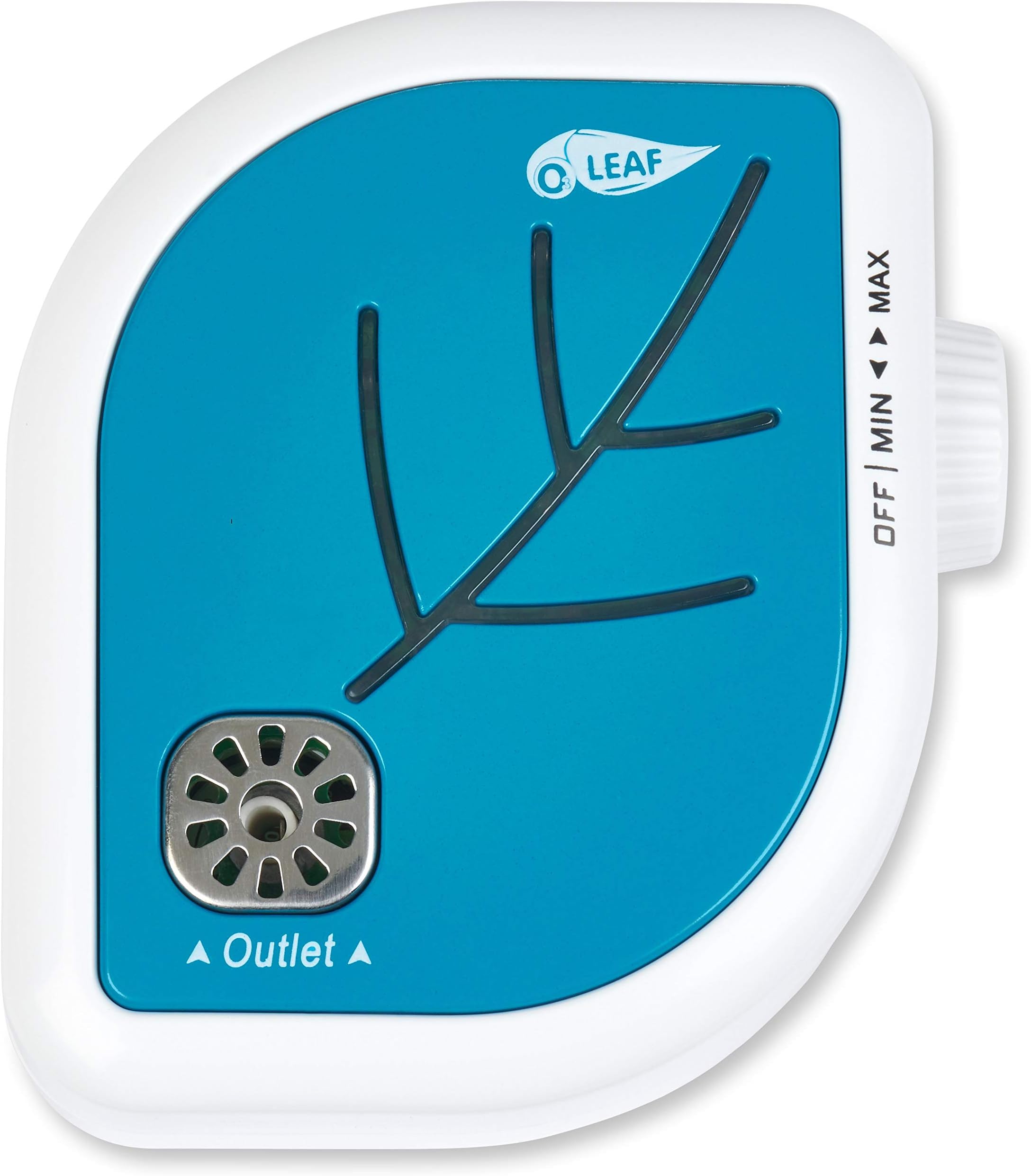 O3 LEAF Plug-In Adjustable Ionic Ozone Air Purifier (BLUE)