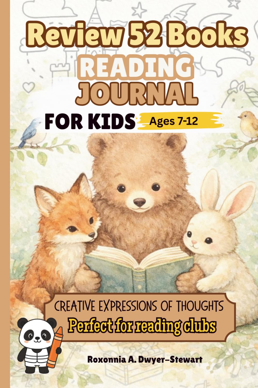 Review 52 Books Reading Journal For Kids Ages 7-12