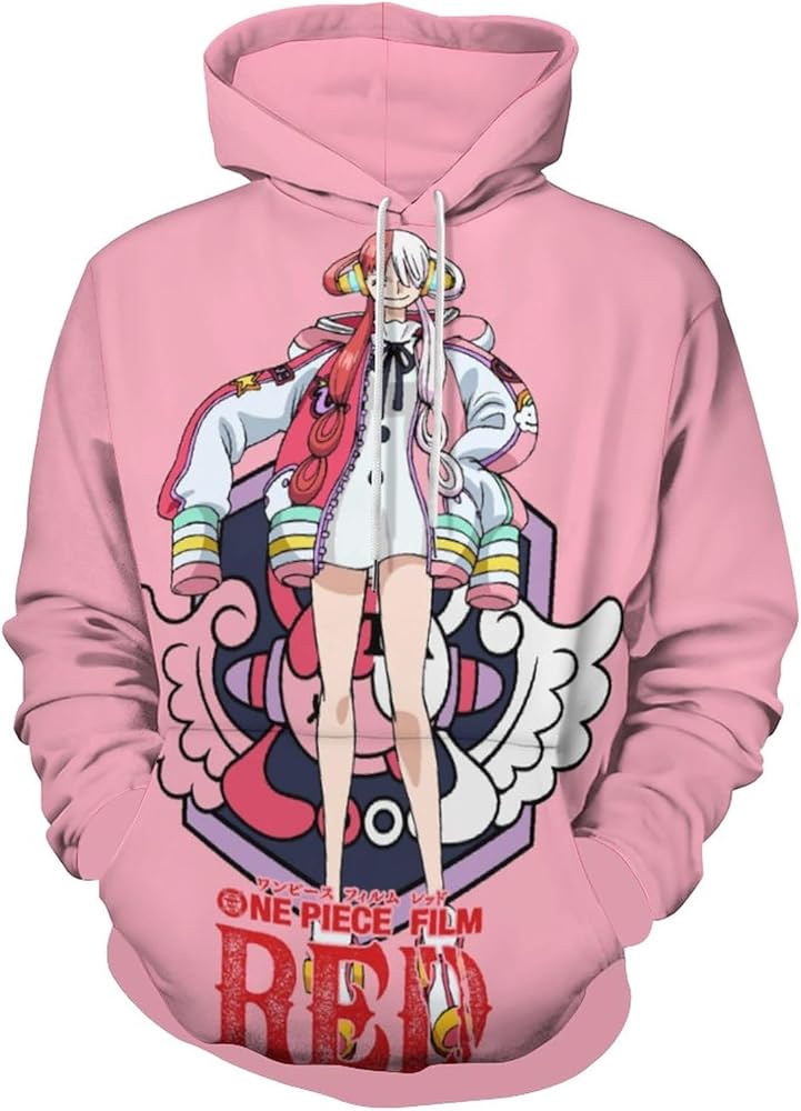 Amazon.co.jp: [CONVOW] パーカー メンズ ワンピース ONE PIECE ウタ