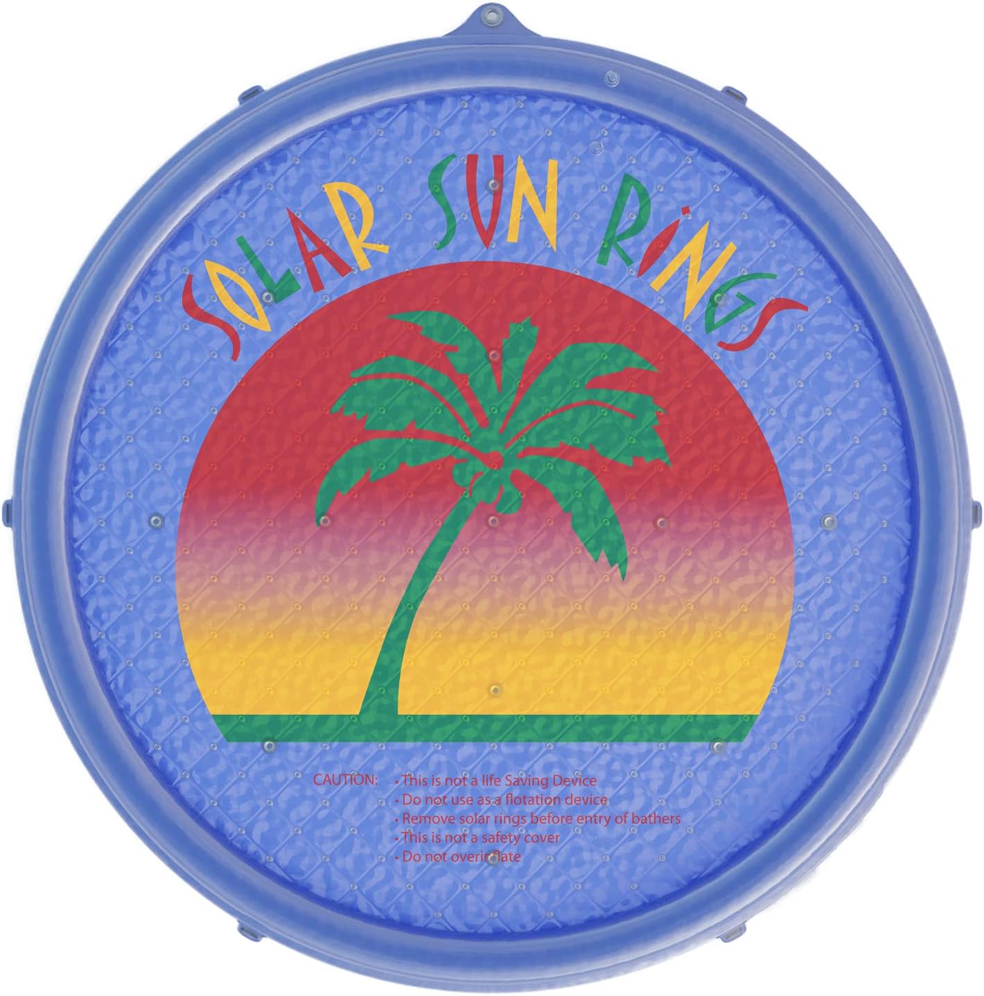 12 Pack - Solar Sun Rings Palm Tree Pattern Solar Pool Heating Cover SSR-SB-02