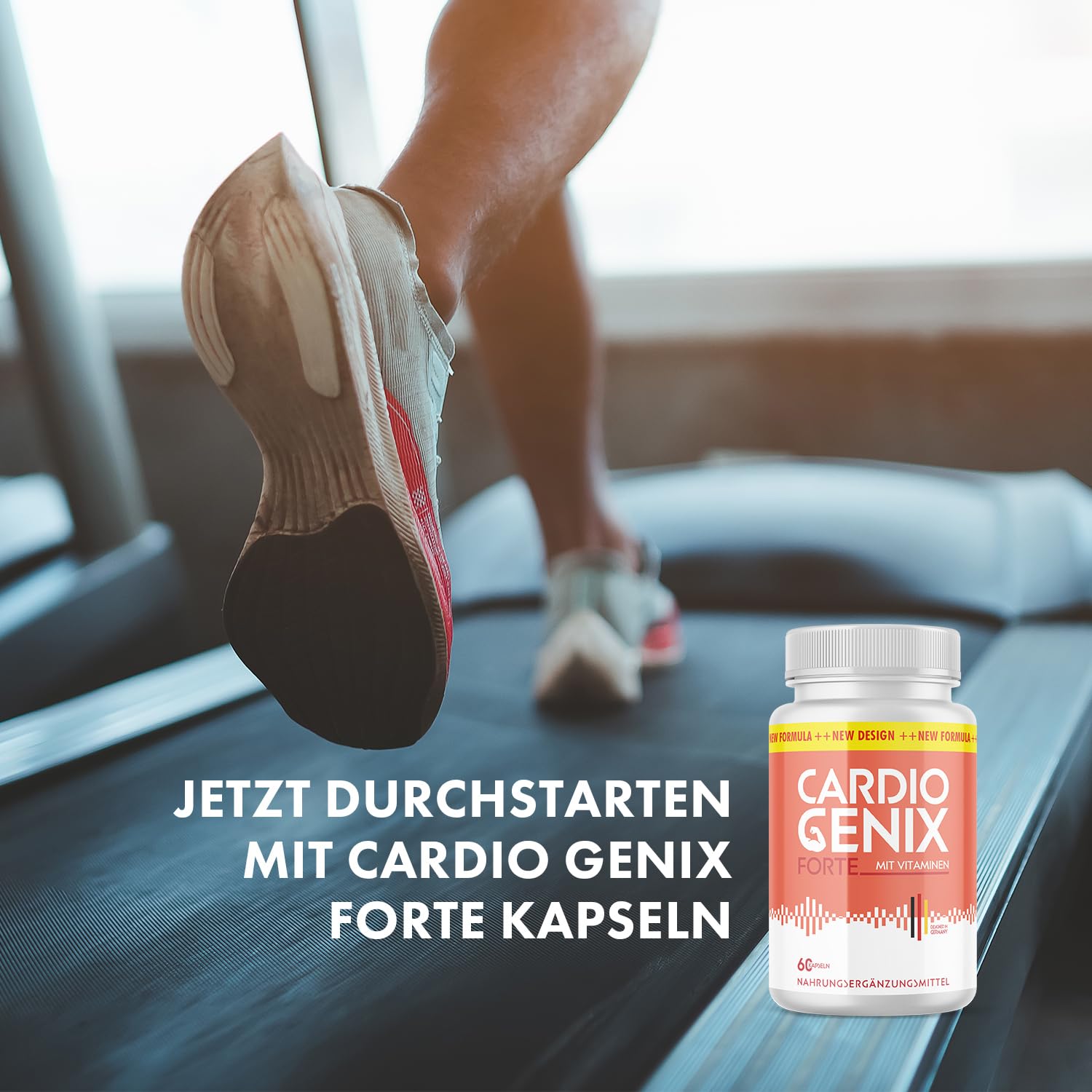 Cardio Genix Forte Kapseln | Aus pflanzlichen Zutaten | Top Qualität | Inhalt: 60 Kapseln pro Dose
