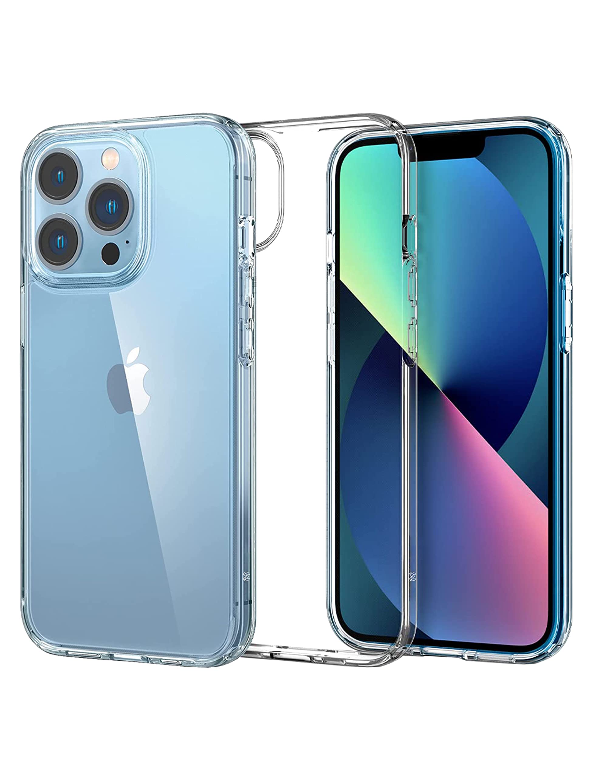 MOOSH for iPhone 13 Pro Max Back Case Cover Ultra Hybrid Transparent, Shockproof Bumpers, Military-Grade Drop Protection, Protective Phone Cover (TPU + Poly Carbonate) (iPhone 13 Pro Max) (B09QYX64CL) Amazon Price History, Amazon Price Tracker