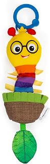 Baby Einstein Cal-a-Puller Pull & Shake Stroller Toy - Sensory Rattle for Newborns 0+ Months, Cause & Effect Learning