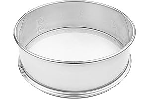 Stainless Steel Flour Tamis Sieve for Baking, 0.3mm Mesh