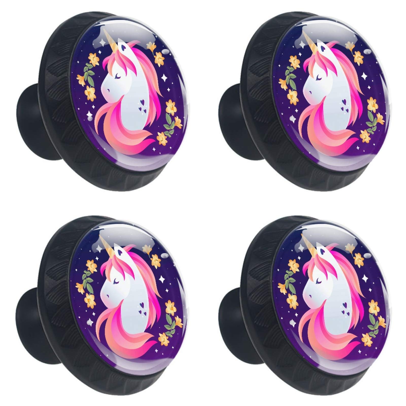 Boutons de tiroir en verre pour relooker facilement un meuble triste lot de 4