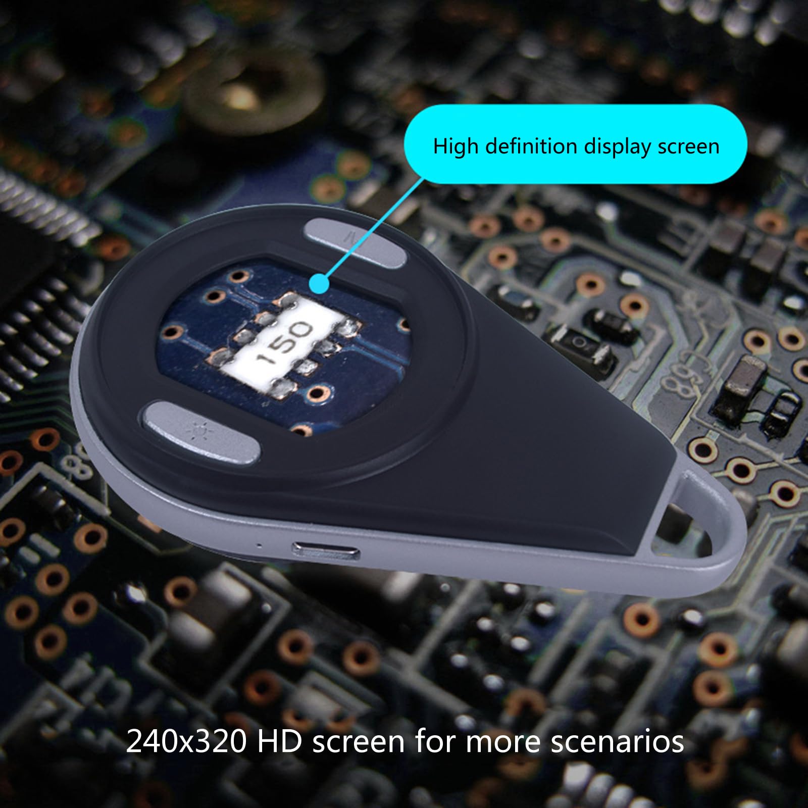 Amazon.co.jp: 充電式デジタルLED拡大鏡ポケット顕微鏡 手持ち顕微鏡