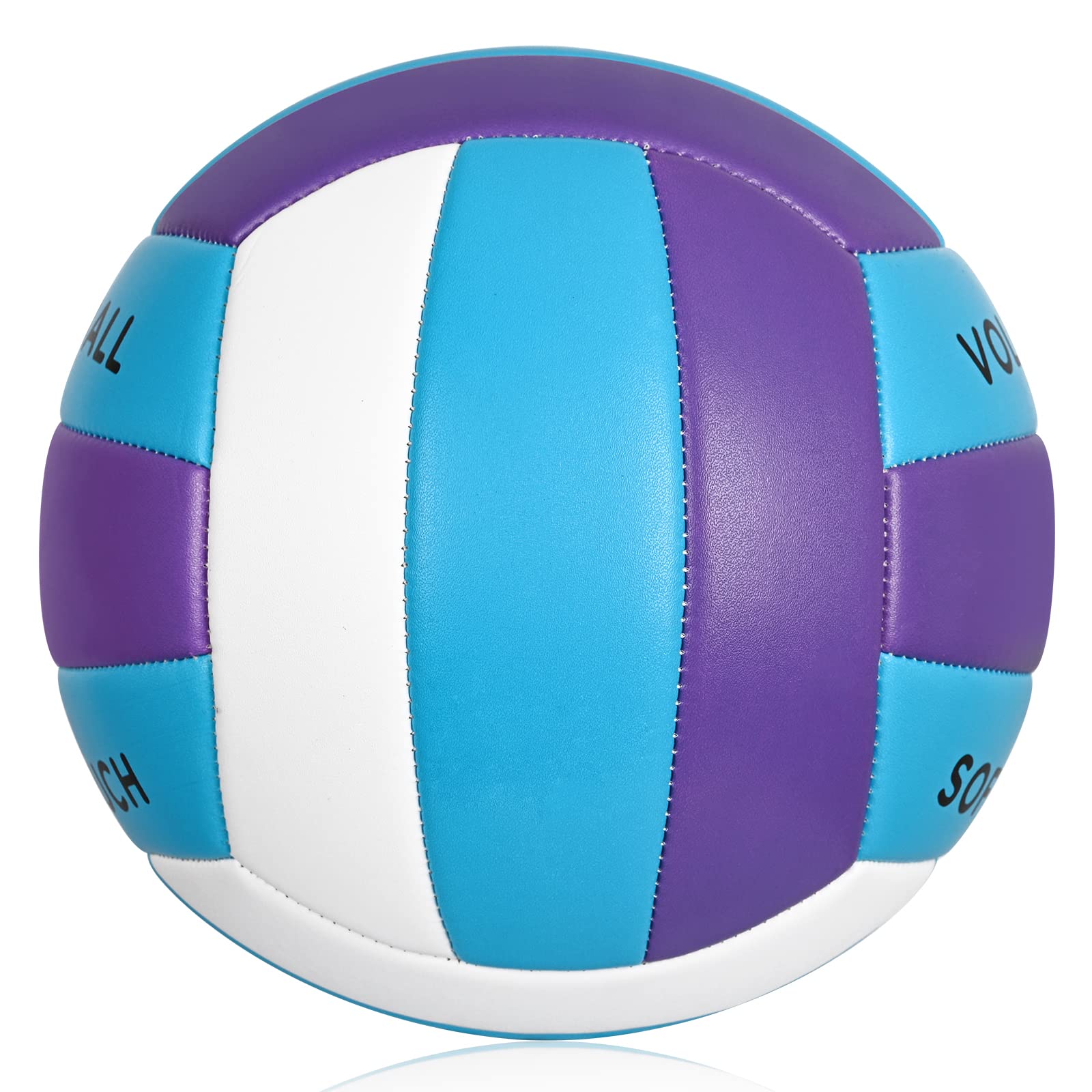 Pallone da Pallavolo Soft Touch Pallone Volley per Bambini/Adulti,Taglia Ufficiale 5