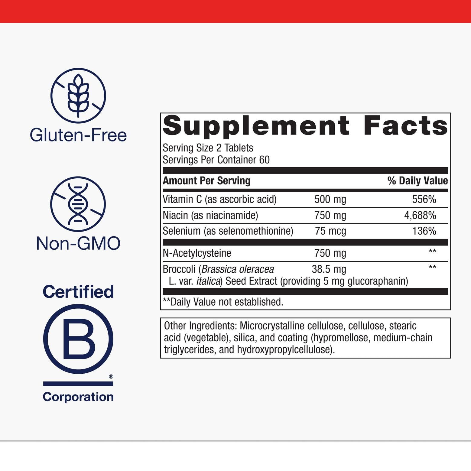 Metagenics GlutaClear Advanced Glutathione Supplement, 120 Tablets — Amazon image 4