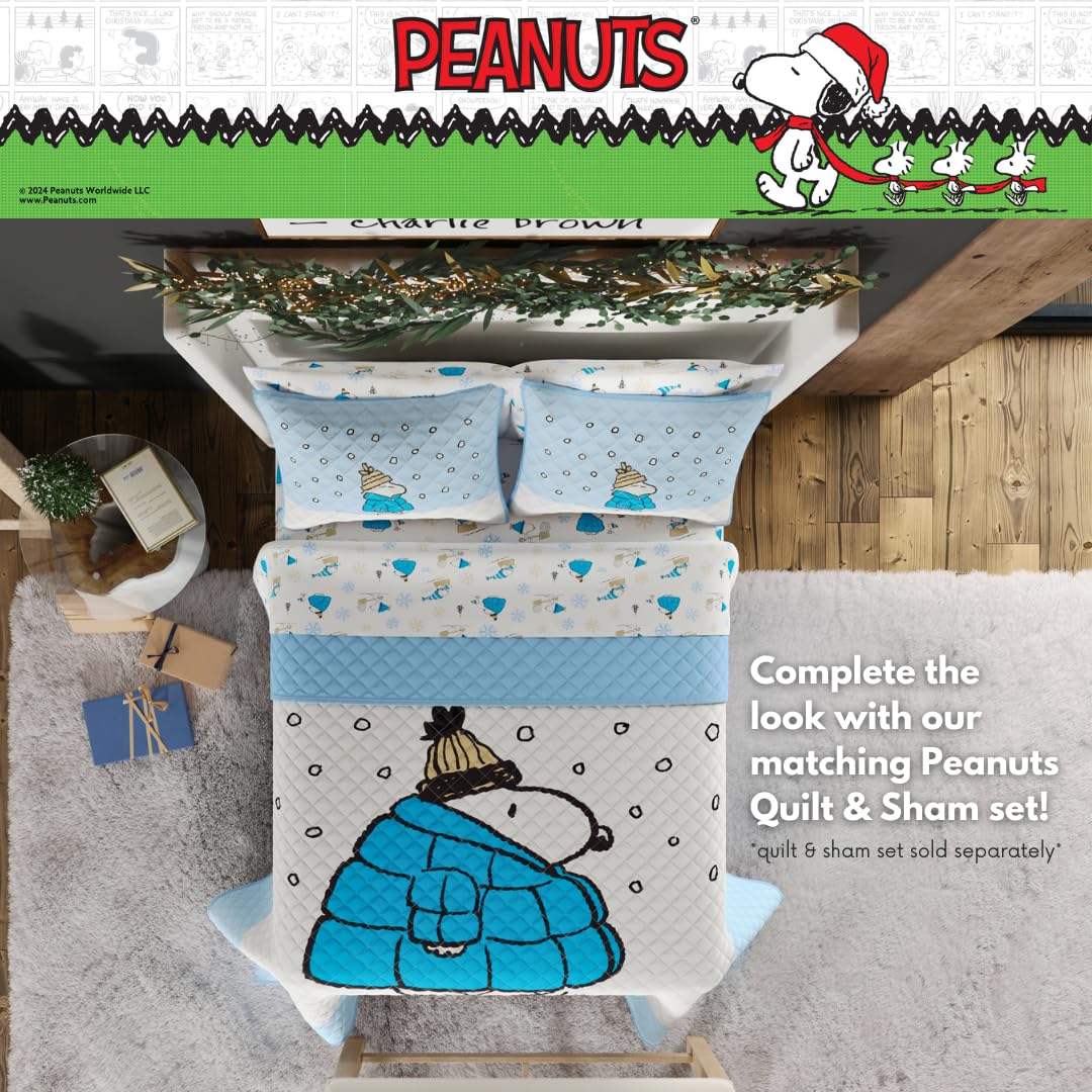 Snapklik.com : Franco Peanuts Snoopy Puffer Coat Holiday & Christmas ...