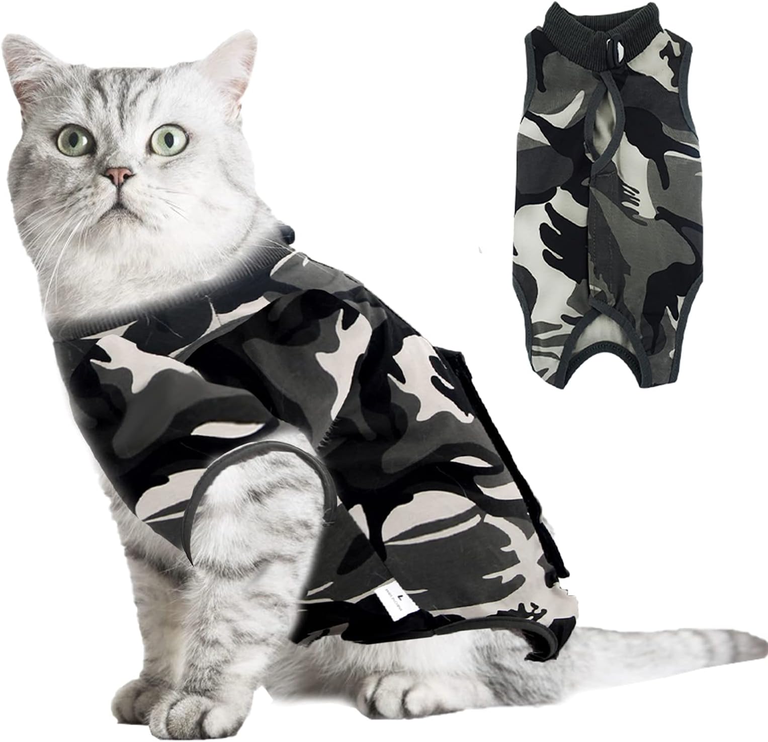 Cat Surgery Recovery Suit for Abdominal Woundsor or Skin Diseases