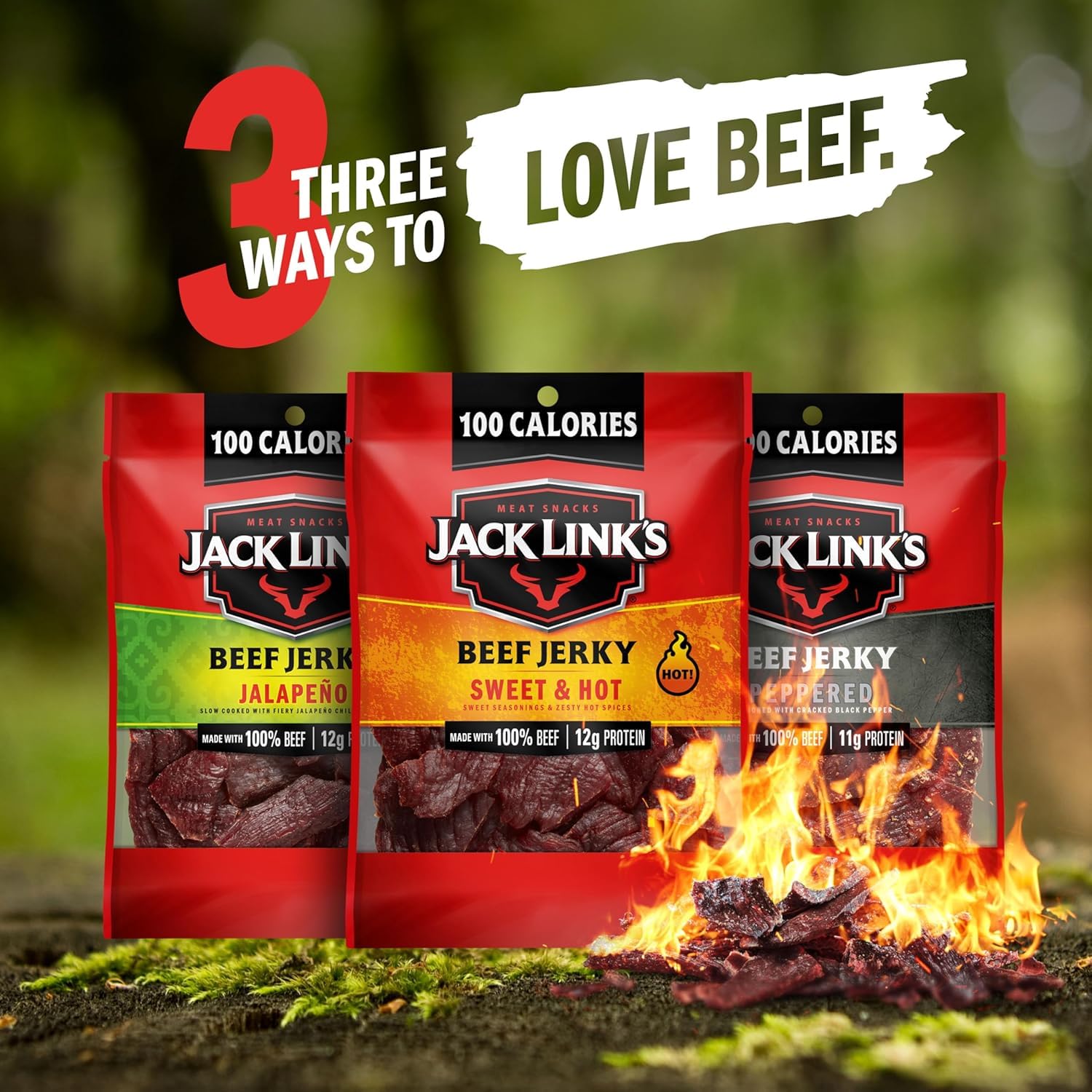 Amazon.co.jp: Jack Link's Beef Jerky Bold Variety Pack - Includes