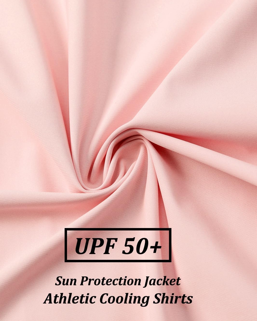 Womens UPF 50+ Sun Protection Jackets Long Sleeves Pockets Lightweight Cooling Shirts Hiking Outdoor, 1# Pink, Medium