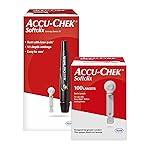 Accu-Chek Softclix Diabetes Lancing Device and 110 Softclix Lancets for Diabetic Blood Glucose Testing (Packaging May Vary)