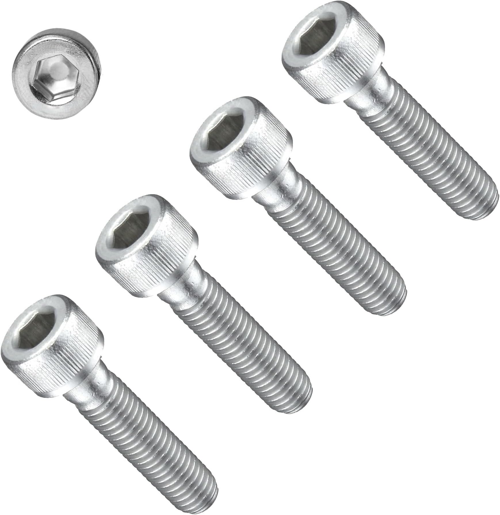 TERF® M3 X 6mm Hex Socket Cap Head Machine Screws High Tensile Grade 12.9 Machine Screw M3 (3mm) X 6mm Allen Key Hexagonal Socket Cap Bolts - Pack of 20