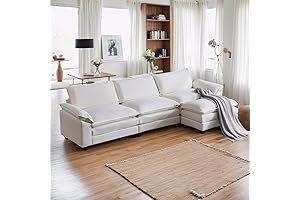 Karl Home Sectional Sofa:Sink into Extra-Deep Comfort