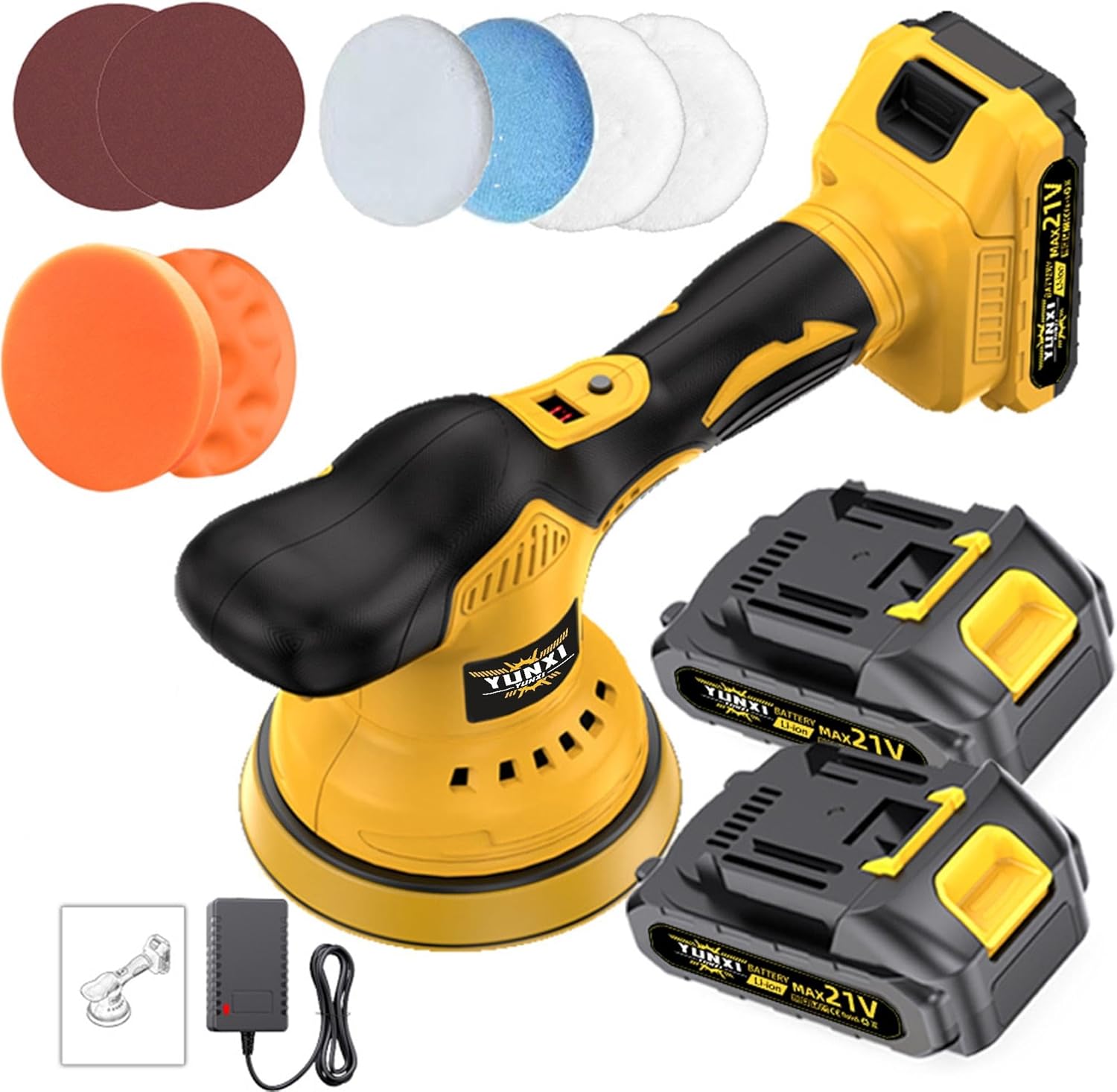 Cordless Car Buffer Polisher kit 002 (12V Polisher Battery*1)