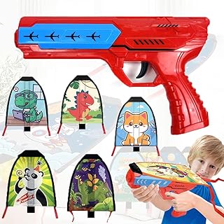 Kites for Adults Easy to Fly,Kite Launcher Toys, Beach Kite,2023 New Catapult Kite Toy Sets, Kids Kite, Kites for Toddlers Age 3-5,1PCS Kite Toy 1 Launcher Ejection Kite Beach Toy Toys (A 1+5)