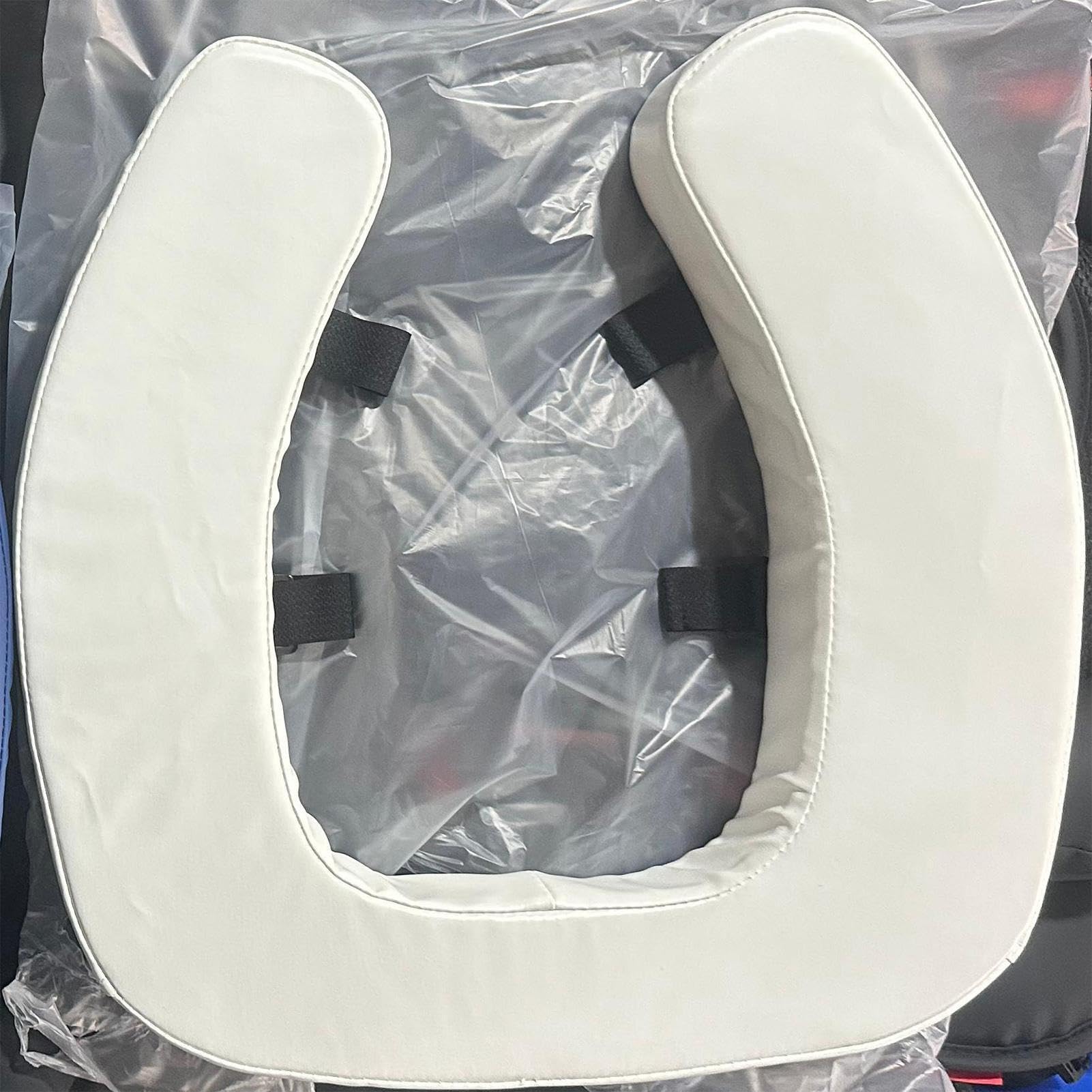 Sedile WC Rialzato Per Anziani - Estensore Sedile WC Alto Impermeabile | Supporto Ergonomico Antiscivolo, Cuscino Imbottito Per Aumentare L'altezza | Bagno Casa Ospedale Camper Viaggio