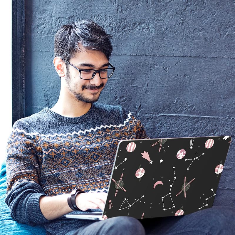 Image of Galaxsia Universe D1 Full Body Vinyl Laptop Skin /Sticker /Cover Upto 15.6 Inches Laptops Laminated-Removable-HD Quality Compatible for Hp-Dell-Sony-Lenovo-Asus etc.(15x10 Inches)