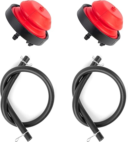 Canamax Bombilla de cebador 570682A con línea de combustible, incluye 2 bombillas de imprimación, línea de combustible de 2 pies y 4 abrazaderas