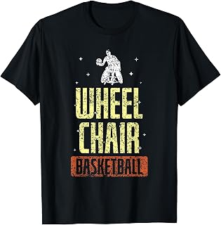 Wheelchair Basketball Sports Player Wheelchair Basketball T-Shirt