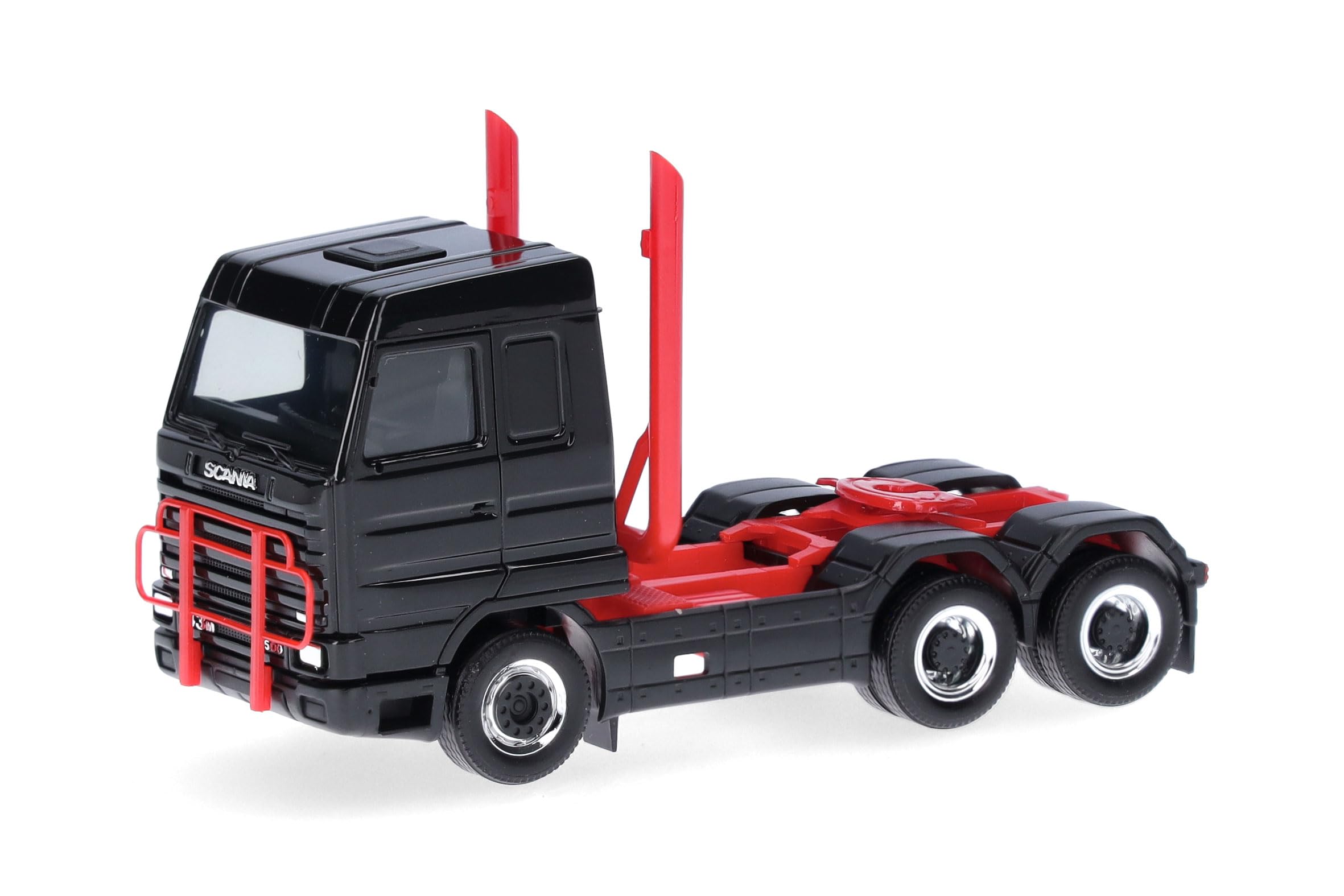 Herpa 316743-002 - 1/87 Scania 143 Streamline Tractor Unit 3 Axles (6x4), Black