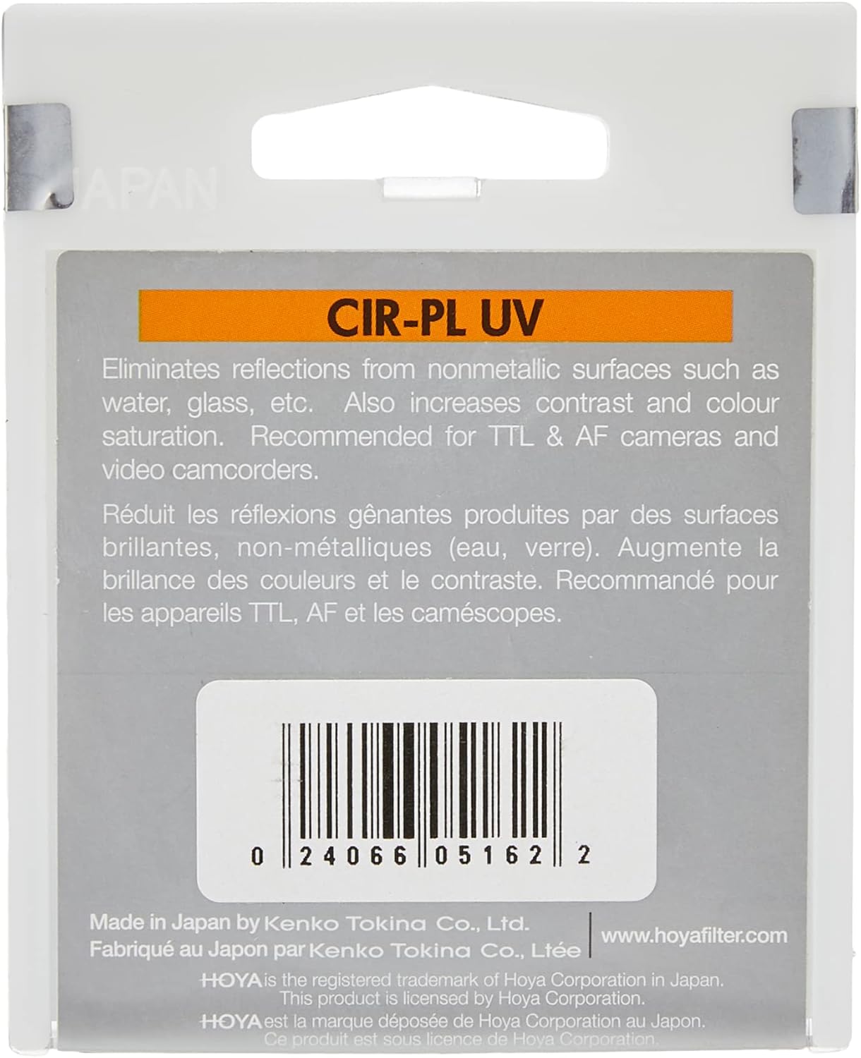 Hoya Circular Polarizer Filter (HRT CIR-PL UV) – 49mm Polarizing Filter with UV Absorbing Glass, High-Rate Transparency Film for Camera Lens – Multi-Coated Aluminum Frame & Water Resistant