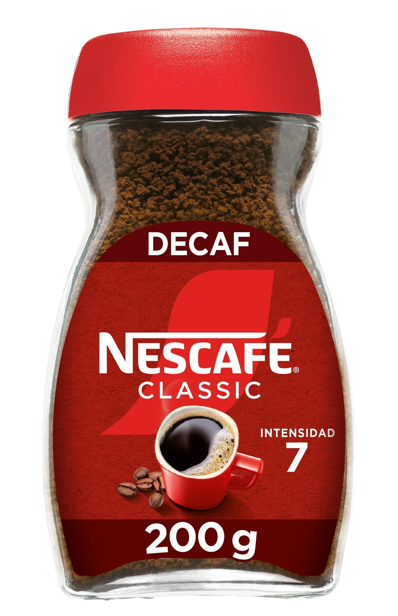 Nescafé Classic Café Soluble Descafeinado 200g