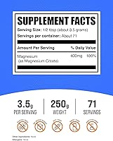Vista 2 de BulkSupplements - Polvo de magnesio, 1