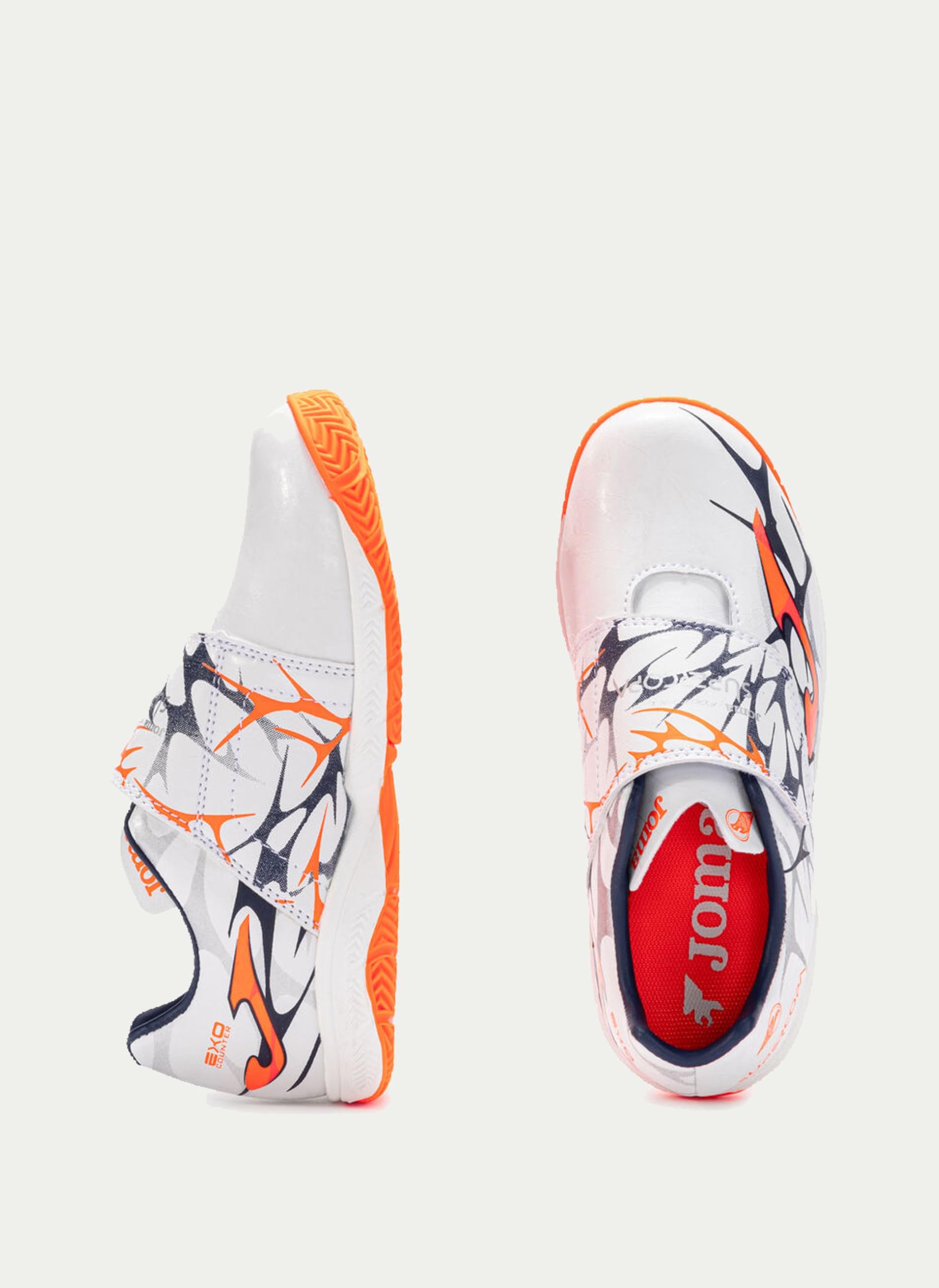 Joma Zapatillas Deportivas Niño, Azul y Amarillo Neón