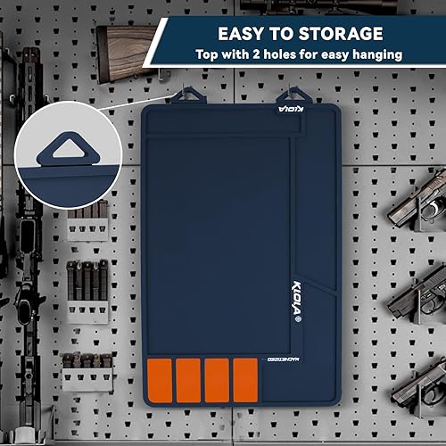 Miniatura 4 de Gun Cleaning Mat, Pistol Maintenance Mat Anti-Slip Thick Rubber Rifle Handgun Cleaning Mats Pad for All Guns